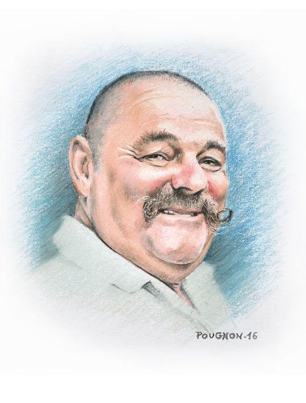 Jean-Marie, 8x10 cm, colored pencils